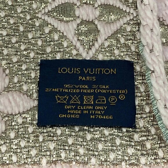 Authentic LOUIS VUITTON Echarpe Logomania Scarf bran475-111425 - Picture 6 of 6